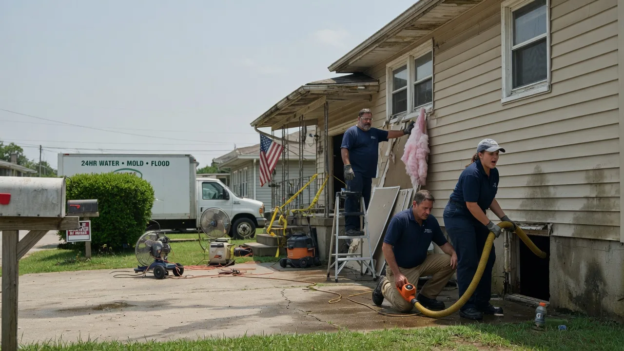 Water Damage Repair in Caledonia, MS near me
